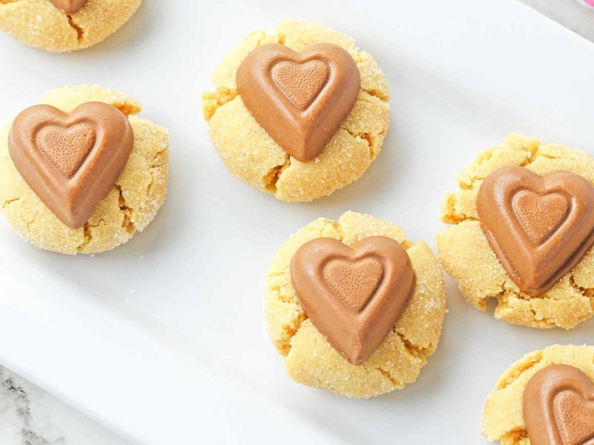 Bisquick Peanut Butter Blossoms for Your Valentine
