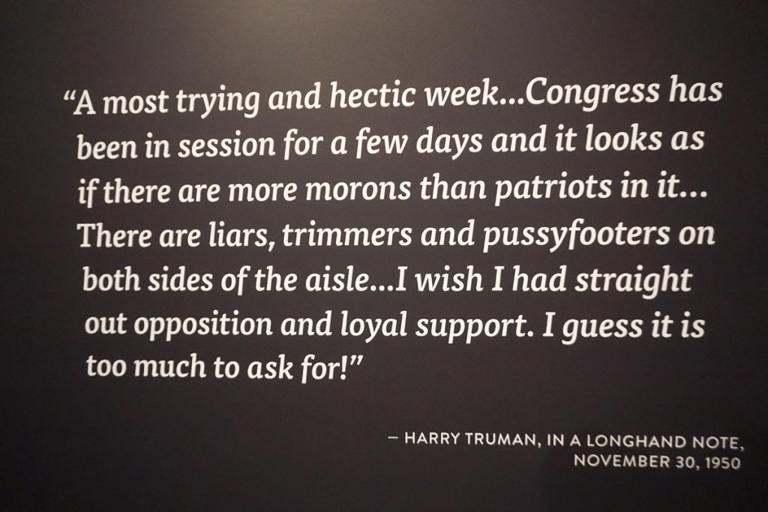 Harry Truman Political Quote about Congress