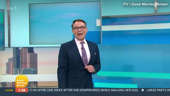 GMB: Richard Arnold presents the weather after Laura disappears