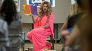 Drag queen "Pickle" reads from a book during the Drag Queen Story Hour program at the West Valley Regional Branch Library on July 26, 2019 in Los Angeles, California. David McNew/Getty Images