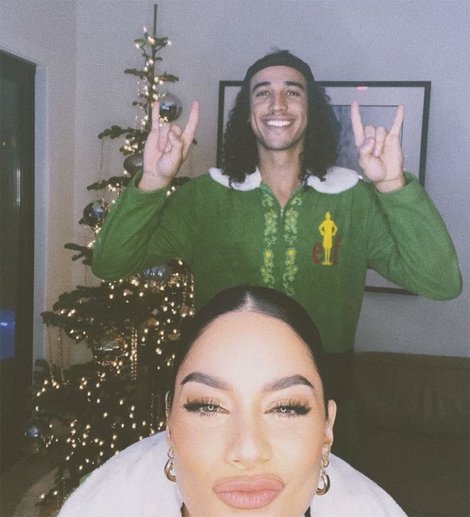 "Merry af," Vanessa captioned this Instagram photo.