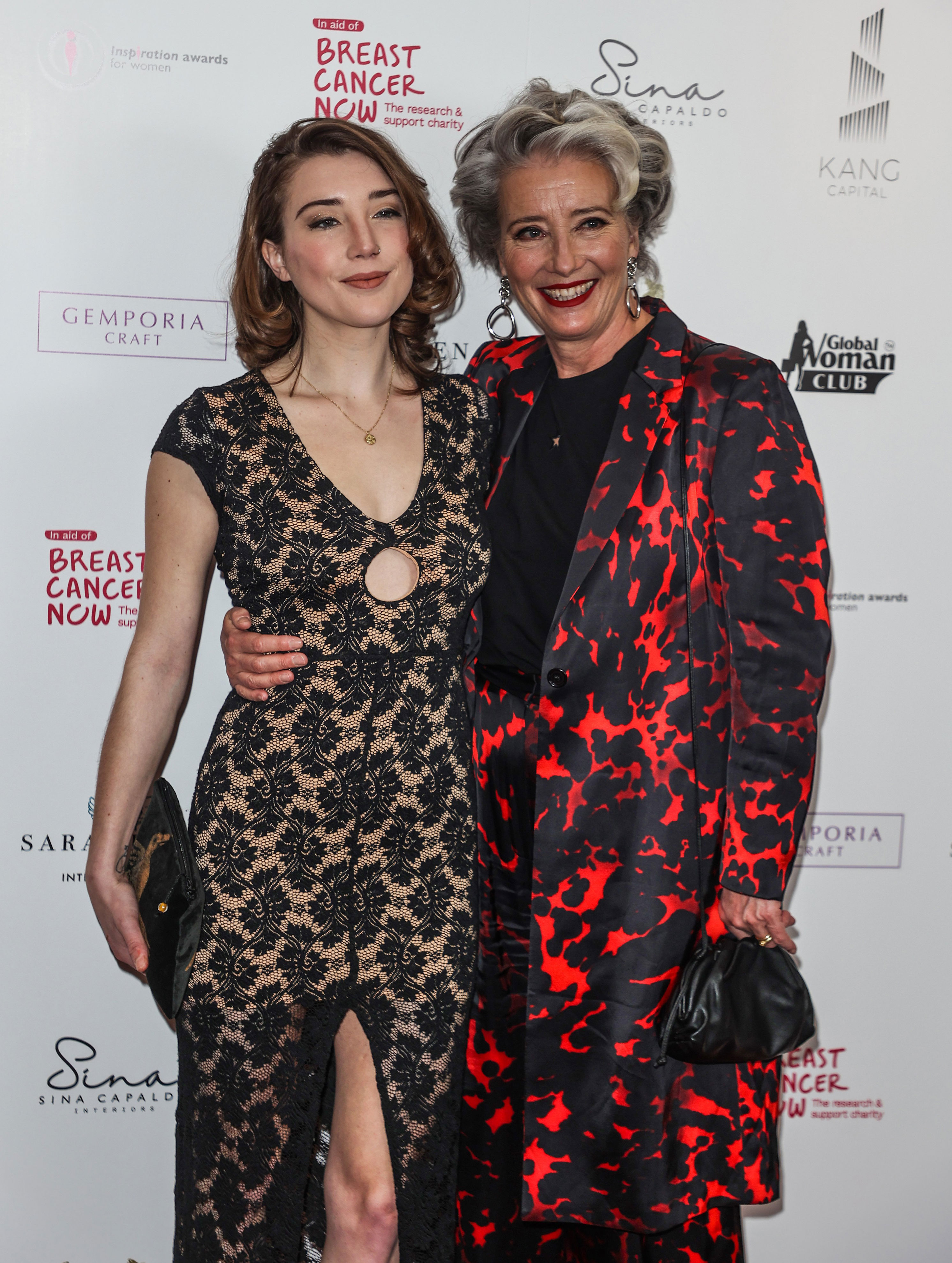 <p>Gaia Wise (who was born in 1999) accompanied mom Emma Thompson to the Inspiration Awards for Women in London on Jan. 20, 2023. Gaia is an aspiring actress and mental health advocate. </p>