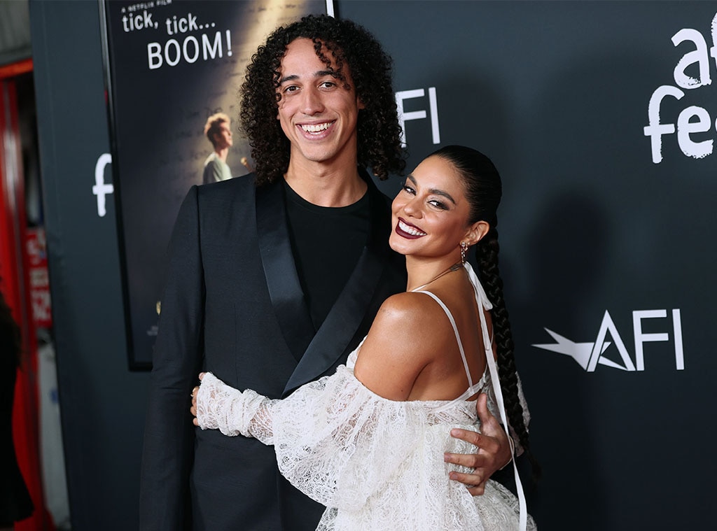 The two attend the premiere of the film, starring Vanessa, at 2021 AFI Fest in Hollywood, Calif.