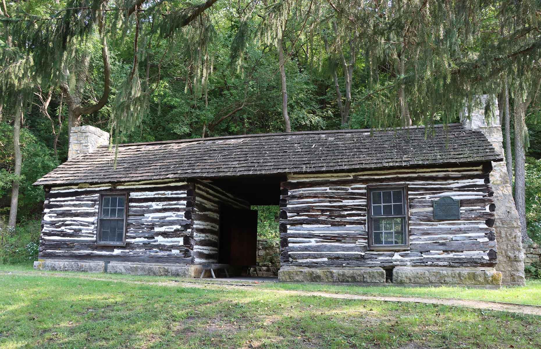 <p>While the <a href="https://louisacountyconservation.org/lccb_areas/toolesboro-mounds-nhl/">Toolesboro Mound Group</a> is probably the earliest Native American site in Iowa you can visit – dating to 200 BC – the Louis Arriandeaux Log House makes for a more memorable trip. Built around 1827 by a French fur trader from Canada, it was originally windowless and a chimney was added at a later date. The cabin has been deconstructed and rebuilt several times; today, it’s set in its third location at the <a href="https://www.rivermuseum.com/hamsite">Mathias Ham Historic Site</a>, with public and private tours available.</p>