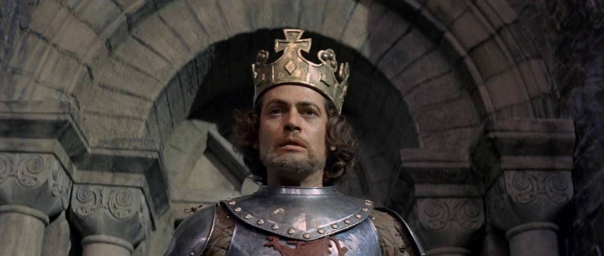 <p>Roman Polanski personally made sure of the authenticity of his 1971 classic Medieval film <i>Macbeth</i>. Polanski used various locations in the British Isles, selecting and using the props and horses before any of the actors. </p> <p>Filming took place in actual castles and churches. Actors complained about having to endure poor weather conditions. </p>