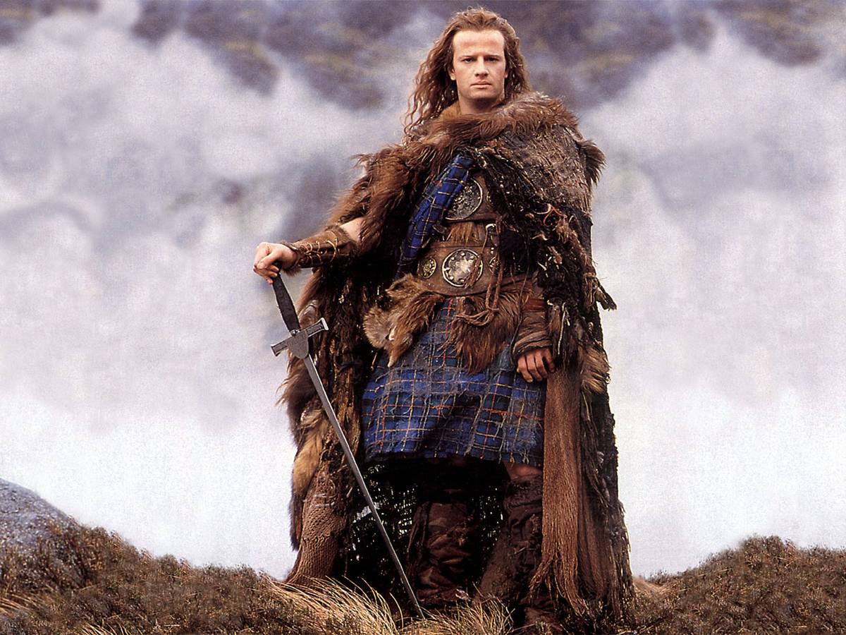 <p>While the premise of the movie <i>Highlander</i> is a fantasy war between immortal warriors, the sword-fighting scenes and 16th Century setting of the Scottish Highlands eerily resemble Medieval themes. </p> <p>Scotland's Eilean Donan Castle and its trademark bridge were among the authentic buildings and locations featured in the production. French-American actor Christopher Lambert is Connor Macleod, the main character. Lambert worked several hours daily with a dialect coach for his Medieval accent. </p>