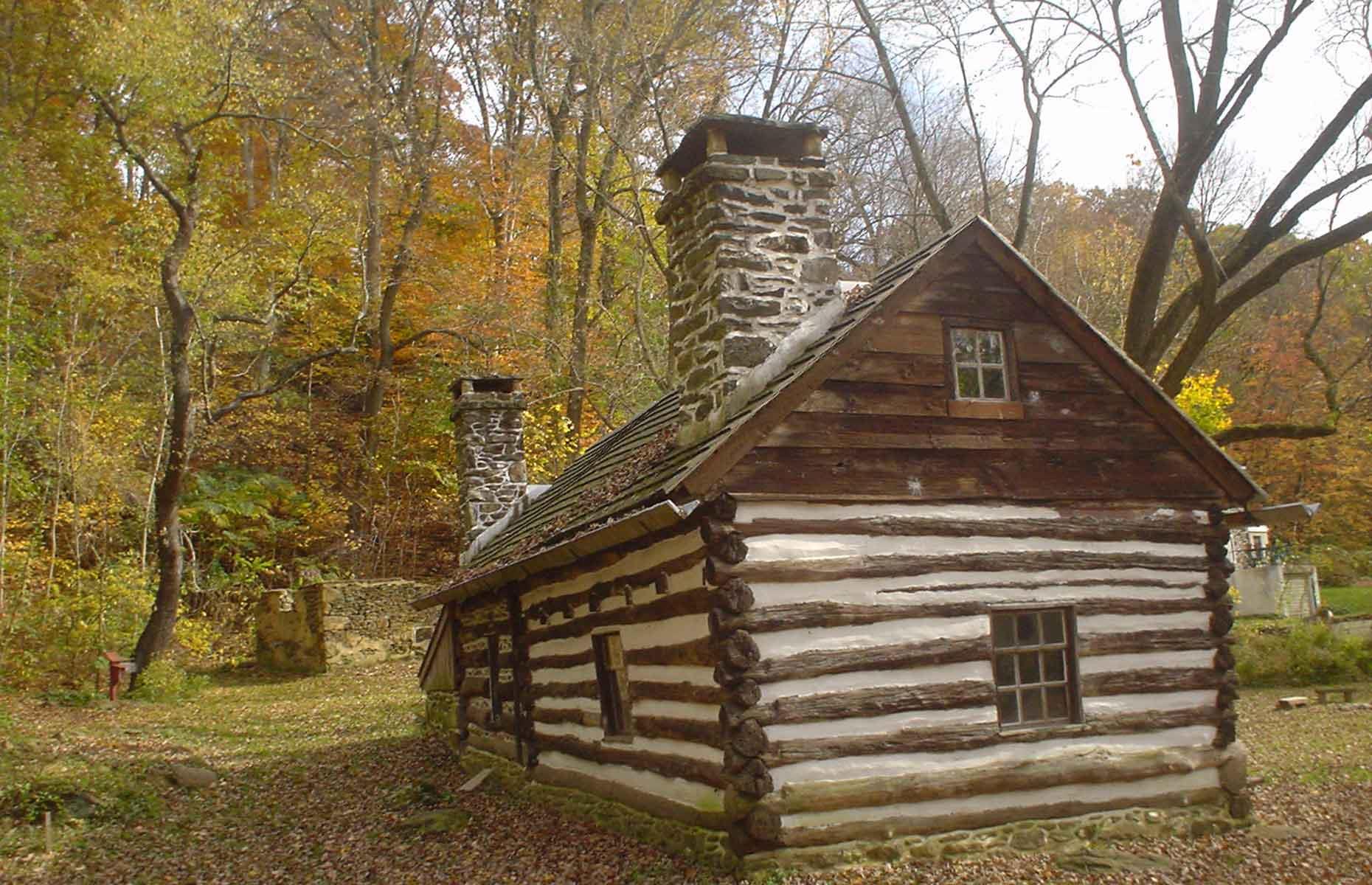 <p>You’ll feel like you’ve stepped back in time when you visit the <a href="https://swedishcabin.info/?page_id=2">Lower Swedish Cabin</a> in Drexel Hill, which looks much the same as it did when it was built by Swedish settlers between the 1630s and 1650s. The wooden timber structure served <a href="https://www.atlasobscura.com/places/the-lower-swedish-cabin-upper-darby-pennsylvania">as a trading post</a> used by the Swedish colony and the local Native Americans to exchange tools, beads and furs. It was fully restored in 1987 and a historical marker outside the property details its brief stint as a location for the film industry in the early-20th century.</p>