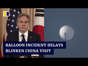 Subscribe to our YouTube channel for free here: 
https://sc.mp/subscribe-youtube

US Secretary of State Antony Blinken has postponed his planned trip to China after the United States detected a suspected Chinese surveillance balloon over its territory. Beijing described the balloon as an “unmanned airship employed for civilian purposes” that had accidentally deviated from its planned course. China’s top diplomat Wang Yi called for both sides to “avoid misjudgment” over the incident. Blinken also said on February 3, 2023, that he still plans to visit Beijing when conditions allow.

Support us:
https://subscribe.scmp.com

Follow us on:
Website:  https://www.scmp.com
Facebook:  https://facebook.com/scmp
Twitter:  https://twitter.com/scmpnews
Instagram:  https://instagram.com/scmpnews
Linkedin:  https://www.linkedin.com/company/south-china-morning-post/

#scmp #China #US-Chinarelations