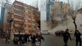 Turkey: anlurfa building collapses hours after earthquake