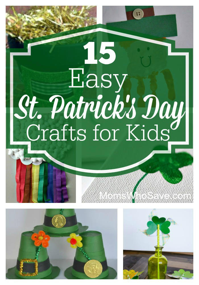 15 Easy St Patricks Day Crafts For Kids