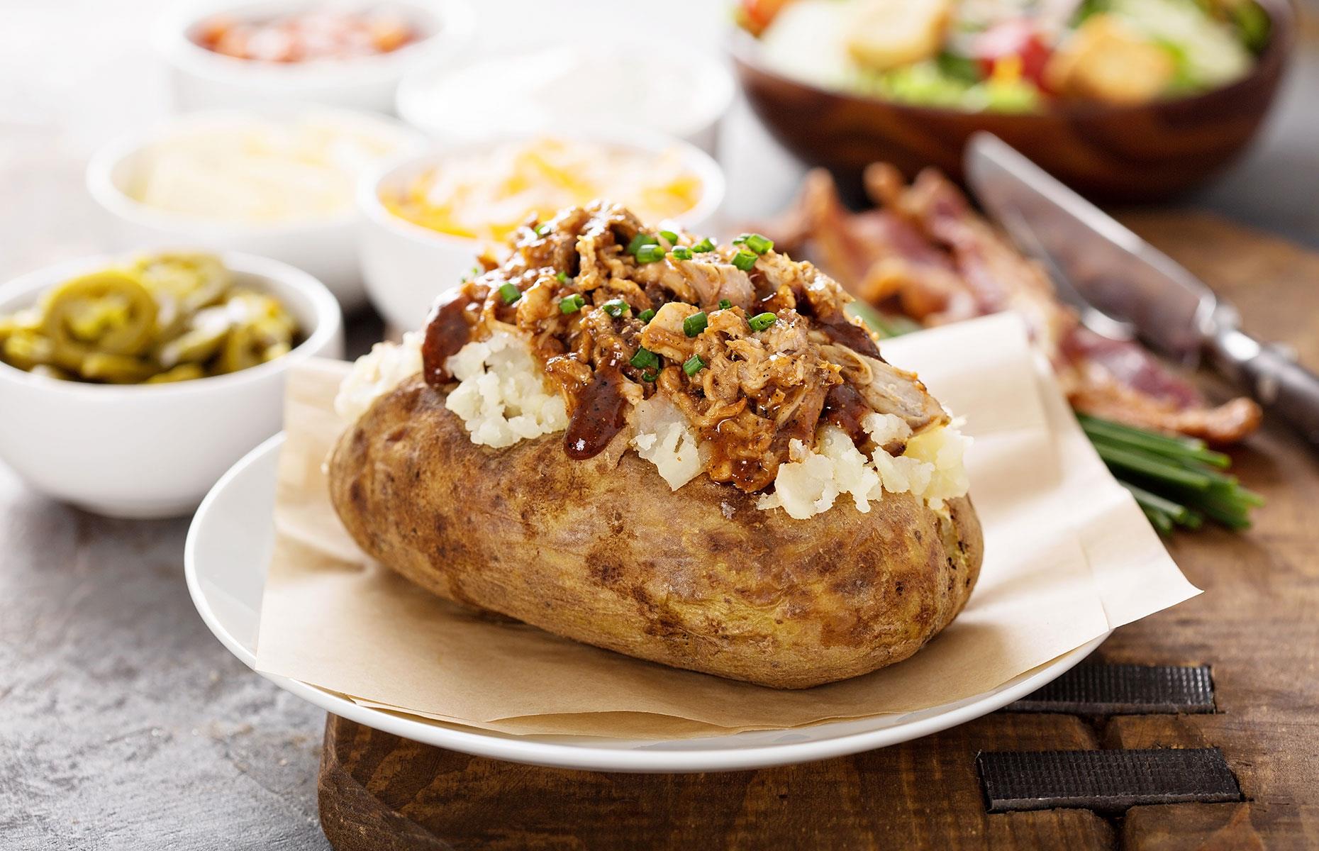 30 glorious baked potato toppings to level up your spud