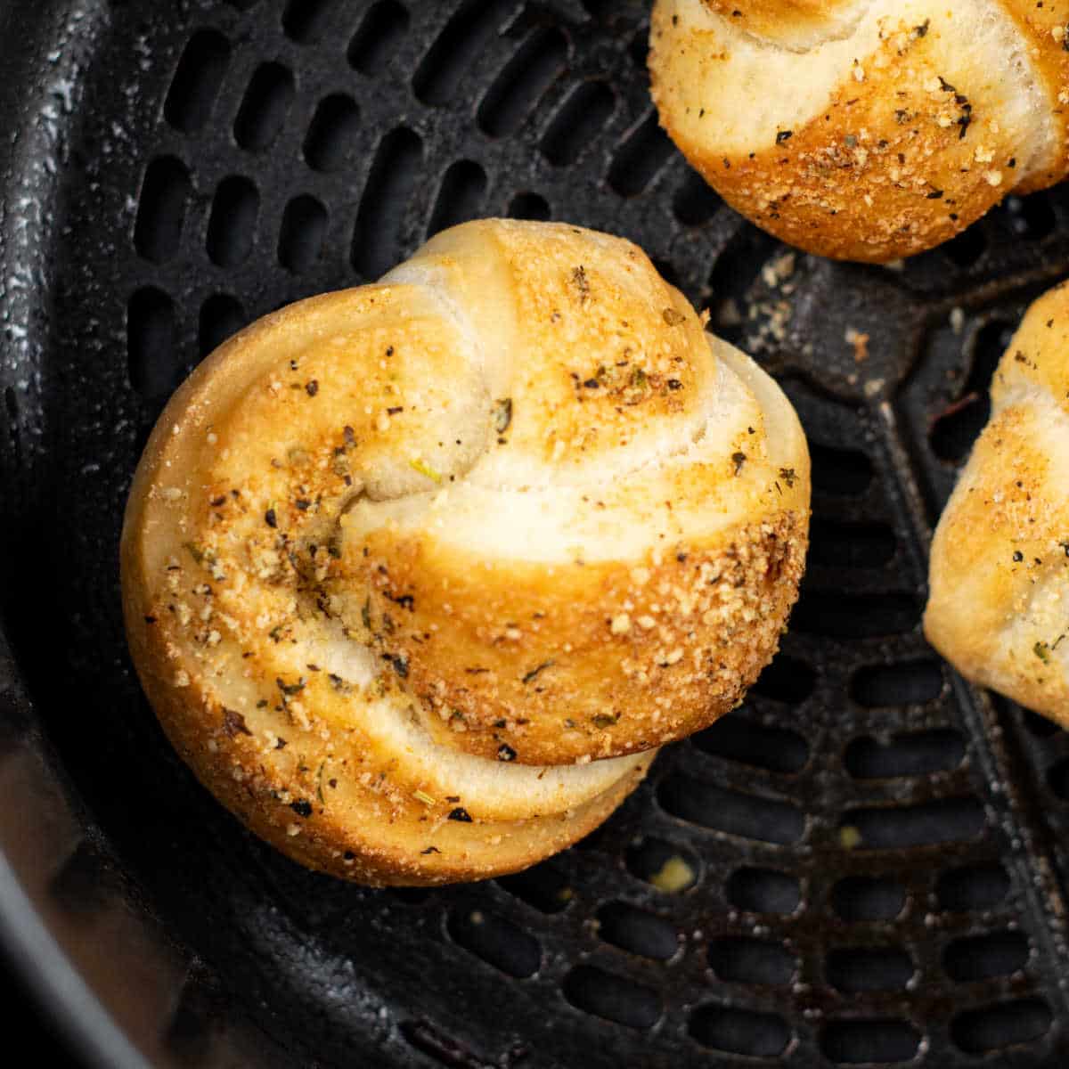 Air Fryer Garlic Knots