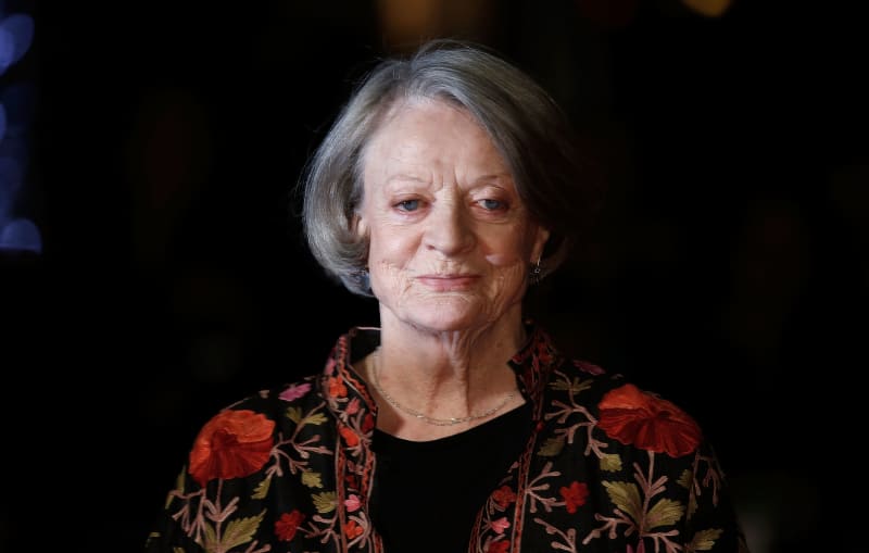 <p>Even the great dame of Downton Abbey has rocked a wig. As you can see from the picture above, Smith's hair is quite short. In order to get the famous updo that "Violet" wears in the show, a wig was needed. </p>