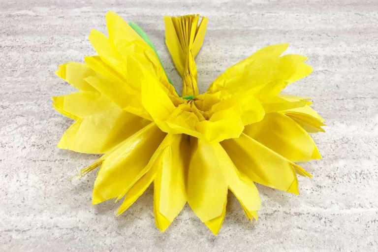 Easy Tissue Paper Flowers