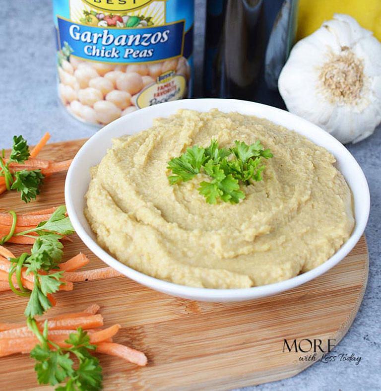 Easy Homemade Hummus without Tahini