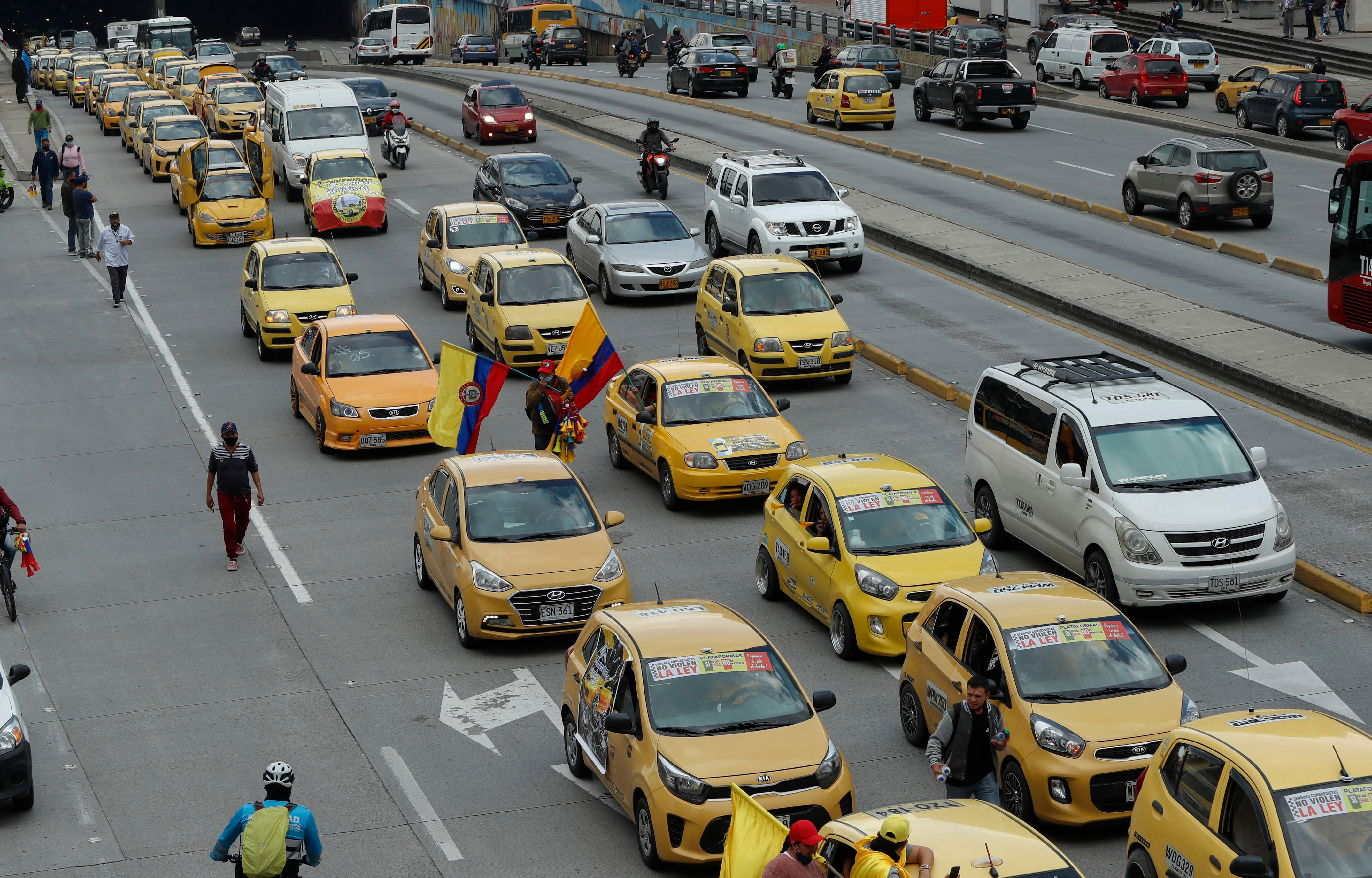 paro de taxistas el 22 de noviembre: distrito advierte que no permitirá afectación alguna a la movilidad