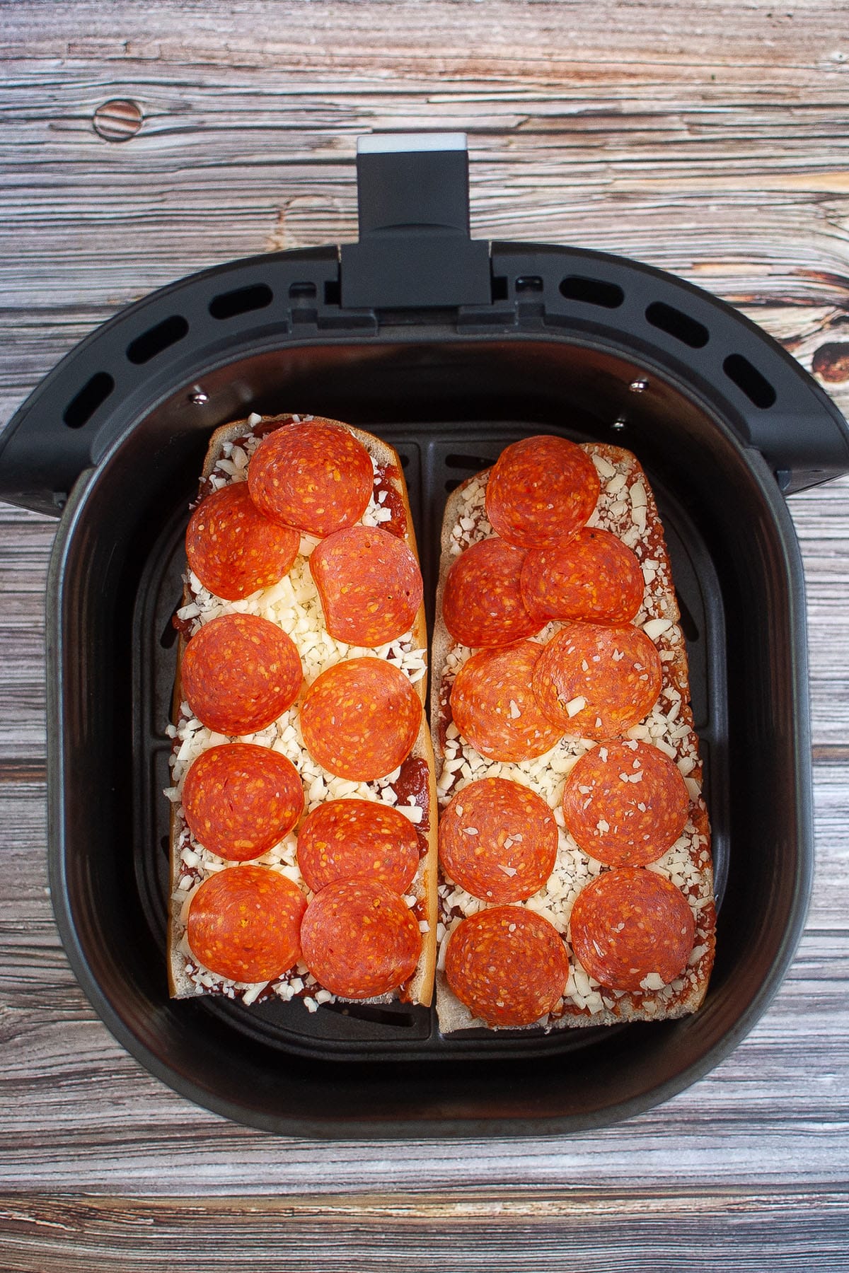 Air Fryer French Bread Pizza
