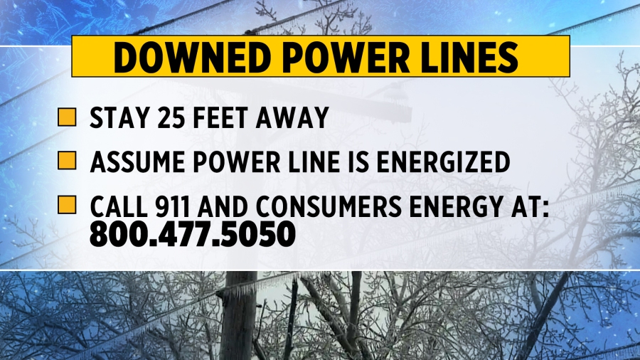 Power Outages Continue In W MI Amid Wind Gusts