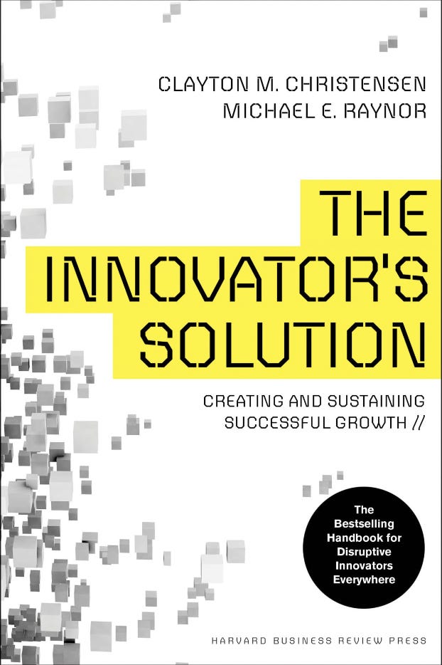 <p>This book on innovation explains how companies can become disruptors. It's one of three books Bezos <a href="https://www.businessinsider.com/jeff-bezos-favorite-business-books-2013-9">made his top executives read</a> one summer to map out Amazon's trajectory.</p>