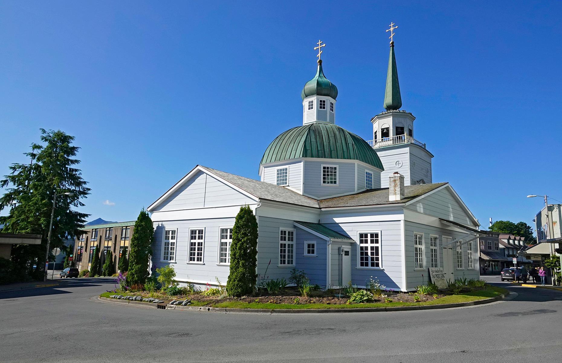 This is the oldest Russian Orthodox cathedral in North America. Built in 1848 by Russian settlers, the cathedral is known for its green onion domes and an abundance of icons decorating the walls inside. It's open to visitors and offers tours that give an insight into the history and culture of the longstanding Russian Orthodox community in Alaska.