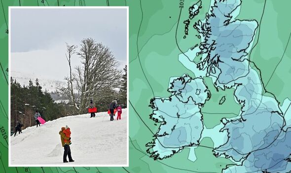 UK Cold Weather: Maps Show Britain Facing Snow Days Before March Sees ...