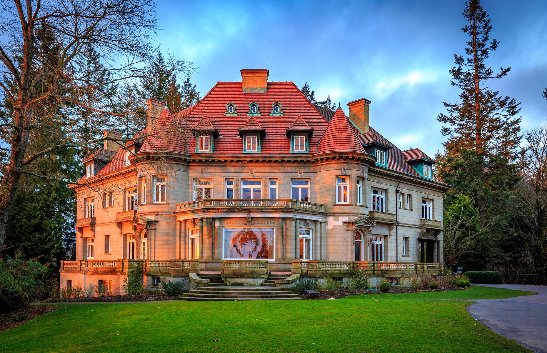 <p>Built by Henry and Georgina Pittock, two prominent Portland residents in the early 1900s, this mansion is a striking vision of French Renaissance architecture. Surrounded by nature, the mansion is open to the public, allowing visitors to explore multiple rooms, the Pittock family's private art collection and venture out into the landscaped gardens.</p>  <p><a href="https://www.loveexploring.com/galleries/79834/most-unusual-places-to-stay-in-the-world?page=1"><strong>The most unusual places to stay in the world</strong></a></p>