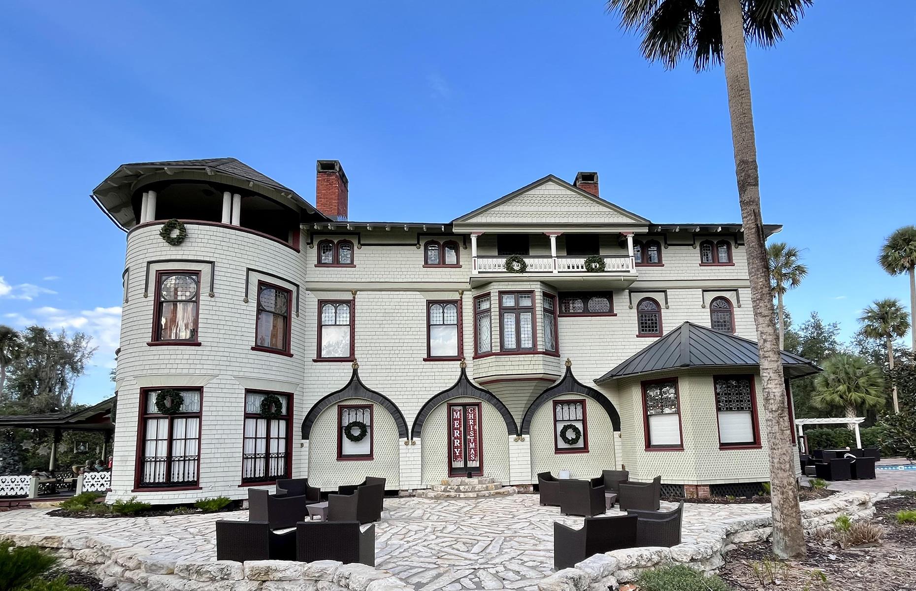 <p>Built for John B. Stetson, the inventor of the Stetson hat, this Florida mansion was finished in 1886 and features 16 distinct rooms across more than 8,000 square feet (743sqm) of living space. Apart from ornate woodwork and stained-glass windows, the mansion has a few surprises up its sleeve. Those who join a tour will be shown to a hidden door, among other unique features. The house was also home to writer and poet Elizabeth Barrett Browning and even featured on TV show <em>Ghost Hunters</em>.</p>