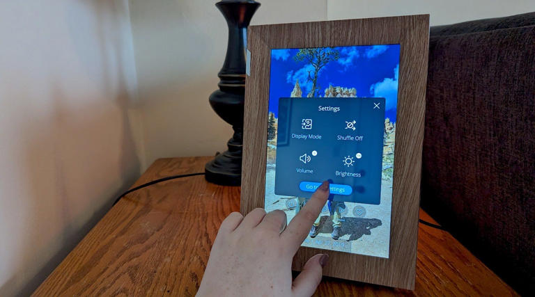 The Nixplay Touch 10 digital photo frame is pretty sweet (and it's on sale)