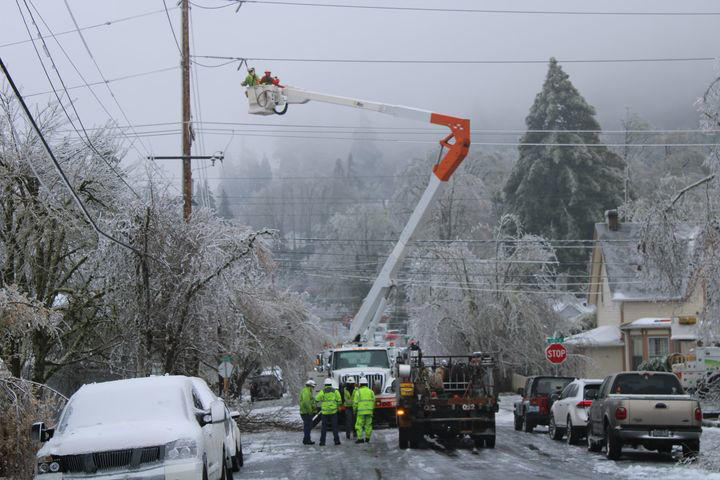 PGE restores service to 96% of customers impacted by winter weather