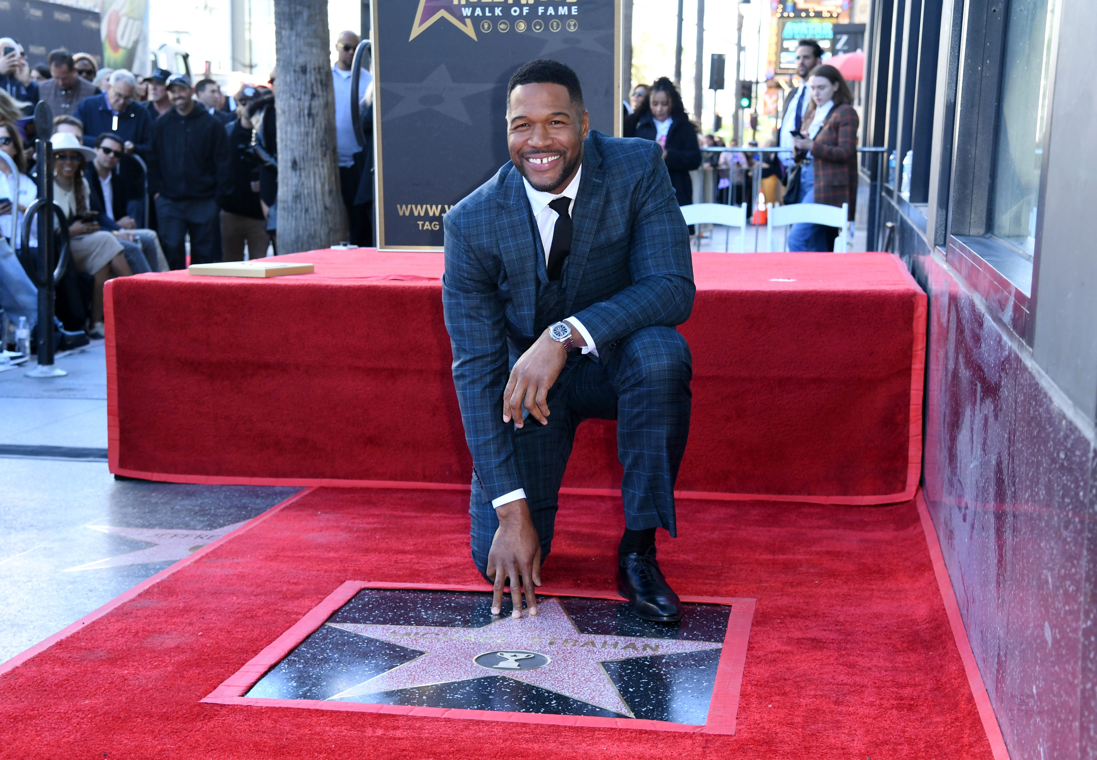 Michael Strahan received his on Jan. 23, 2023.