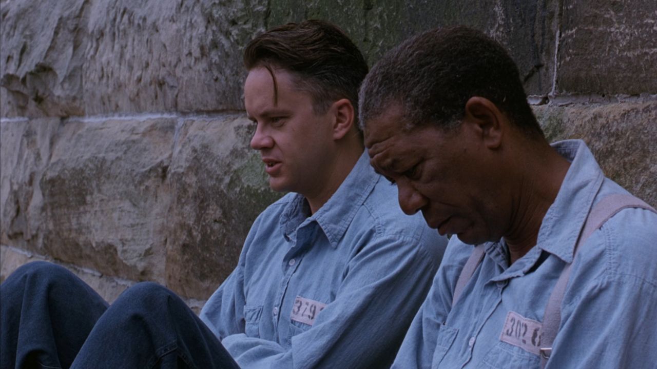 <p>                     Quite possibly the role for which he is best known, Tim Robbins plays convicted killer (and innocent man) Andy Dufresne in Frank Darabont’s 1994 prison drama, <em>The Shawshank Redemption</em>. Over the course of several decades, Dufresne, a brilliant accountant and all-around likable guy attempts to prove his innocence while at the same time planning his eventual escape from the hellish penitentiary in this surprising box office bomb.                   </p>                                      <p>                     Seriously, if you had HBO or TNT in the 1990s there’s a chance you’ve seen this classic Stephen King adaptation at least 100 times by now. It’s one of those movies you can’t help but watch whenever it’s on, and a lot of that is thanks to Robbins’ outstanding performance and his on-screen friendship with Morgan Freeman’s Red.                   </p>