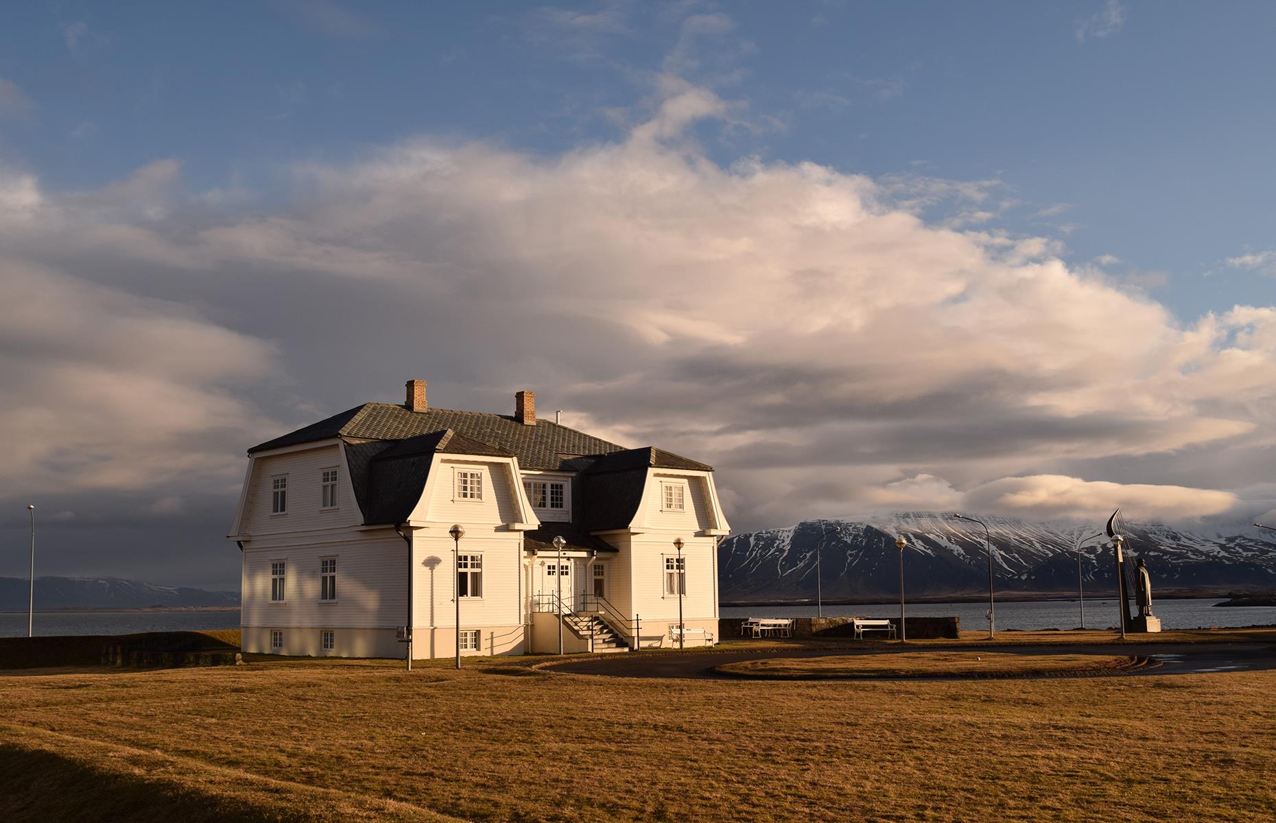A stark backdrop of mist-clad water and snow-crowned mountains make this isolated house all the more eerie. It was finished in 1909 and has been the site of many important meetings over the years: the most famous was that between US president Ronald Reagan and Soviet Union leader Mikhail Gorbachev in 1986, which was a pivotal step towards the end of the Cold War. But dignitaries have also reported hearing strange sounds and whisperings at the lonely abode over the years.