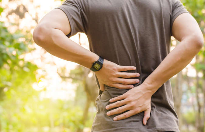 Severe lower back pain