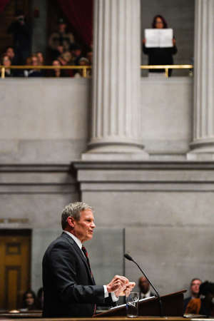 Tennessee Gov. Bill Lee gave his annual State of the State address on Monday. The speech, before a joint session of the Tennessee General Assembly, was his fifth since taking office in 2019.