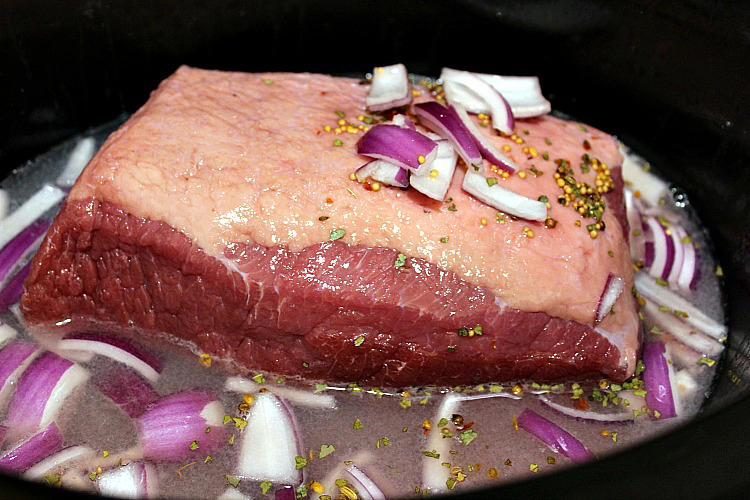 Crockpot Corned Beef and Cabbage!