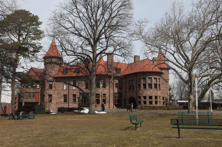 Iviswold Castle, on the campus of Felician University, in Rutherford.