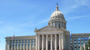 The state Capitol building in Oklahoma City was built in 1917. Getty Images