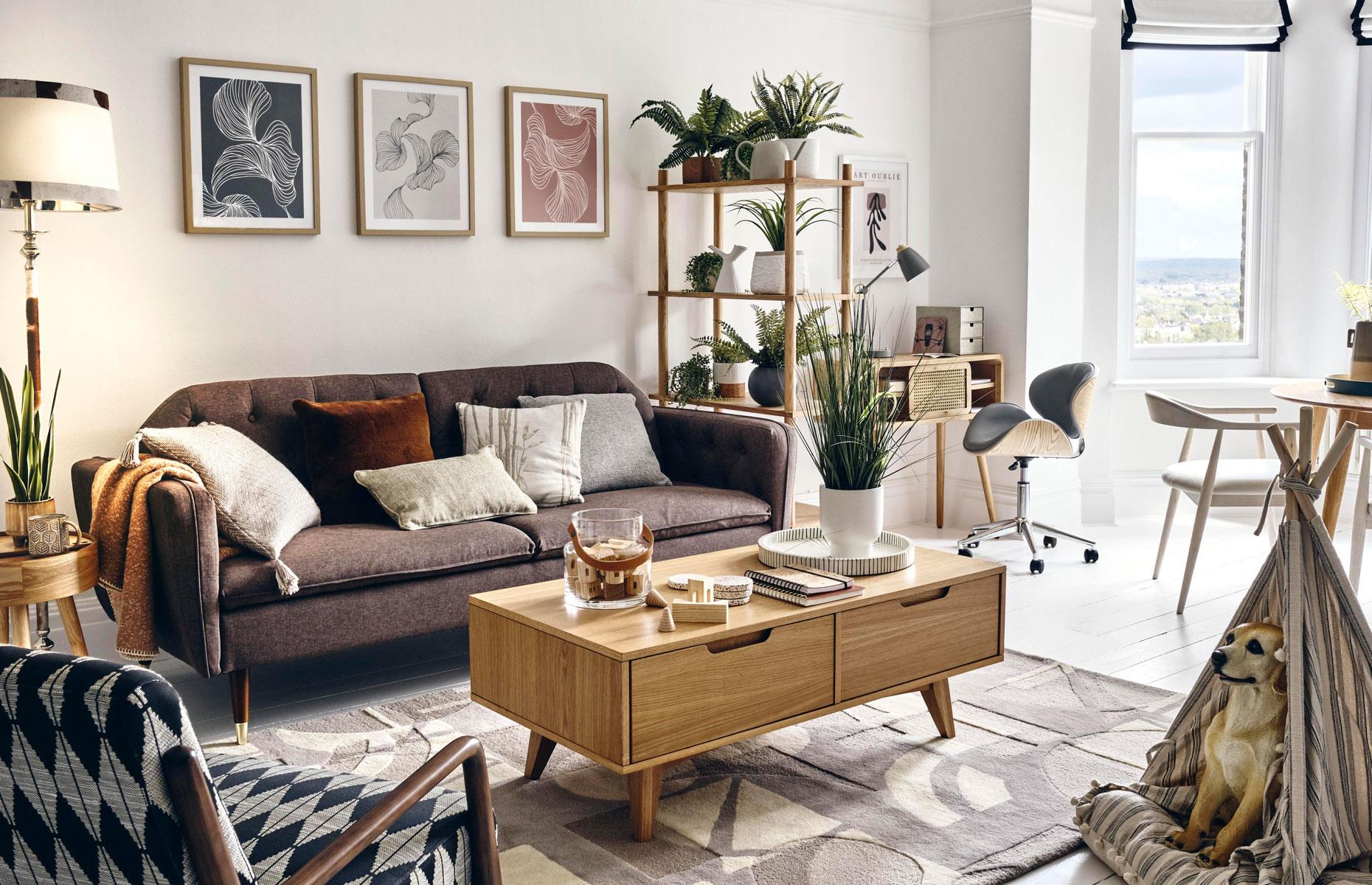 <p>While accent colors can unify distinct zones in a large, open-plan room, they’re not the only tool in a decorator’s arsenal. If you’re more of a minimalist, instead of disrupting a crisp, clean scheme with superfluous hues, why not turn to Mother Nature instead? <a href="https://www.loveproperty.com/gallerylist/83742/15-hardy-houseplants-and-where-to-put-them">Vibrant foliage and houseplants</a> are a great way to create a visual connection between different areas without compromising on a streamlined aesthetic.</p>