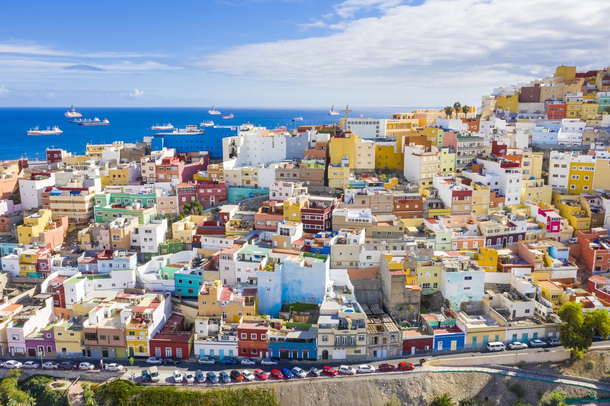 <p>Another holiday destination in Spain that’s part of the far-flung Canary Islands, <a href="https://www.goodhousekeeping.com/uk/lifestyle/travel/g38791619/best-hotels-gran-canaria/">Gran Canaria</a> has a similar landscape to its neighbours, with black-lava beaches (as well as white-sand ones), a colourful capital, Las Palmas, and a mountainous interior. </p><p>For buzzy nightlife, head to Playa del Inglés on the southern coast; or marvel at the scenery of the Maspalomas Dunes overlooking the Atlantic Ocean. </p><p><strong>Where to stay:</strong> <a href="https://www.goodhousekeepingholidays.com/offers/gran-canaria-maspalomas-salobre-hotel-resort-serenity">Salobre Hotel Resort & Serenity</a> is a five-star resort that has two 18-hole golf courses – and there are buggies ready for you at reception. The peaceful Maspalomas retreat also has an excellent wellness centre, a shuttle service to whisk you to the beach and cabanas around the pool. </p><p><a class="body-btn-link" href="https://www.goodhousekeepingholidays.com/offers/gran-canaria-maspalomas-salobre-hotel-resort-serenity">READ OUR REVIEW AND BOOK A STAY</a></p>