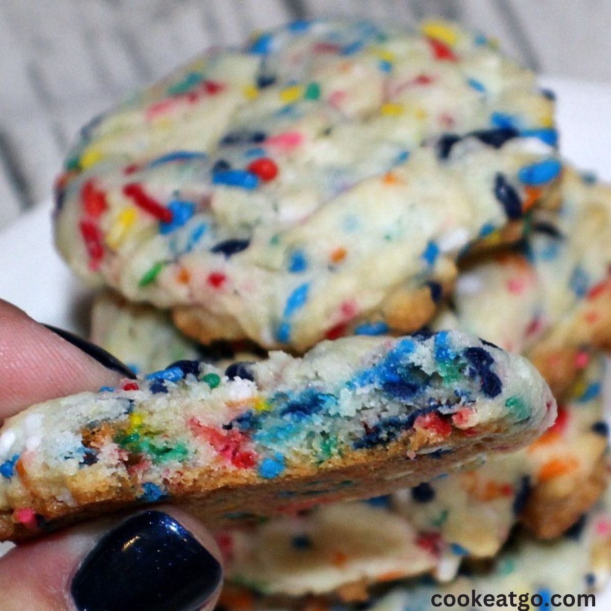 Funfetti Cake Batter Cookies