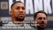 I still feel fresh and young - Anthony Joshua ready for Jermaine Franklin fight