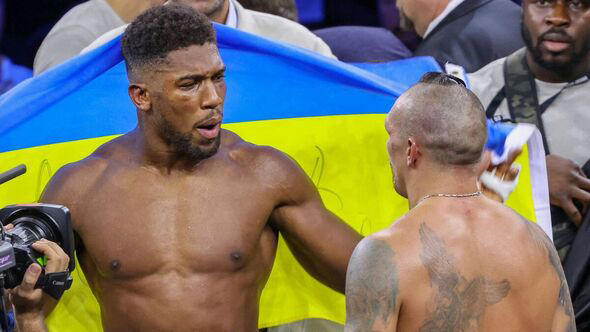 Joshua lost his cool after losing to Usyk again