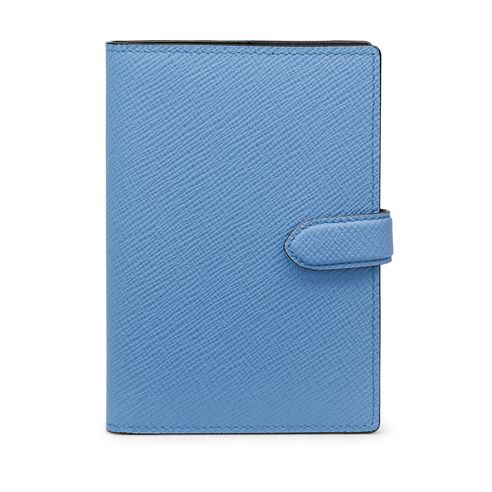 <p><strong>$250.00</strong></p><p><a href="https://go.redirectingat.com?id=74968X1553576&url=https%3A%2F%2Fwww.smythson.com%2Fus%2Fnile-blue-passport-cover-wallet-in-panama-1027465.html&sref=https%3A%2F%2Fwww.townandcountrymag.com%2Fleisure%2Ftravel-guide%2Fg42815371%2Fbest-passport-cases%2F">Shop Now</a></p><p>Smythson makes some of the most luxurious leather planners in the biz, but don't sleep on the British brand's passport case. With a sleek and minimalist design made from crossgrain calf leather, the case offers ample space for holding your passport and several of your cards neatly, while an external press closure grants easy access wherever you are. </p>