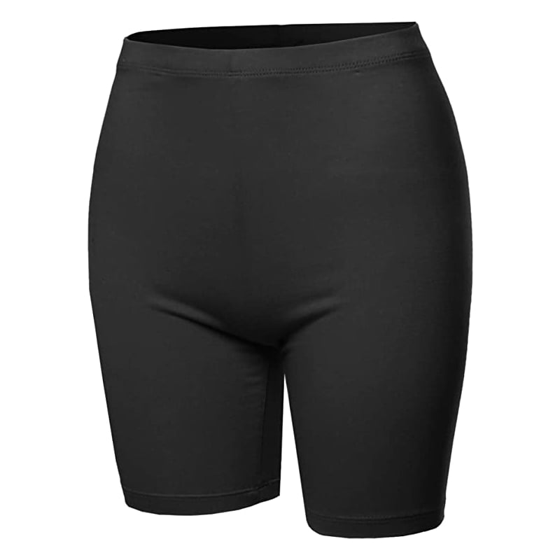 <p><a href="https://www.amazon.com/A2Y-Basic-Cotton-Bermuda-Shorts/dp/B07P79D2GP">BUY NOW</a></p><p>$11</p><p>Hundreds of Amazon shoppers say the seamless <a href="https://www.amazon.com/A2Y-Basic-Cotton-Bermuda-Shorts/dp/B07P79D2GP" class="ga-track">A2Y Women's Basic Solid Premium Cotton Bike Shorts</a> ($11) are great for under-dress wear, casual fashion looks, or relaxing on the couch. In a review, one customer says, "I love love love these bike shorts. I now own them in four colors, and they are perfect for lounging or using as pajamas."</p>