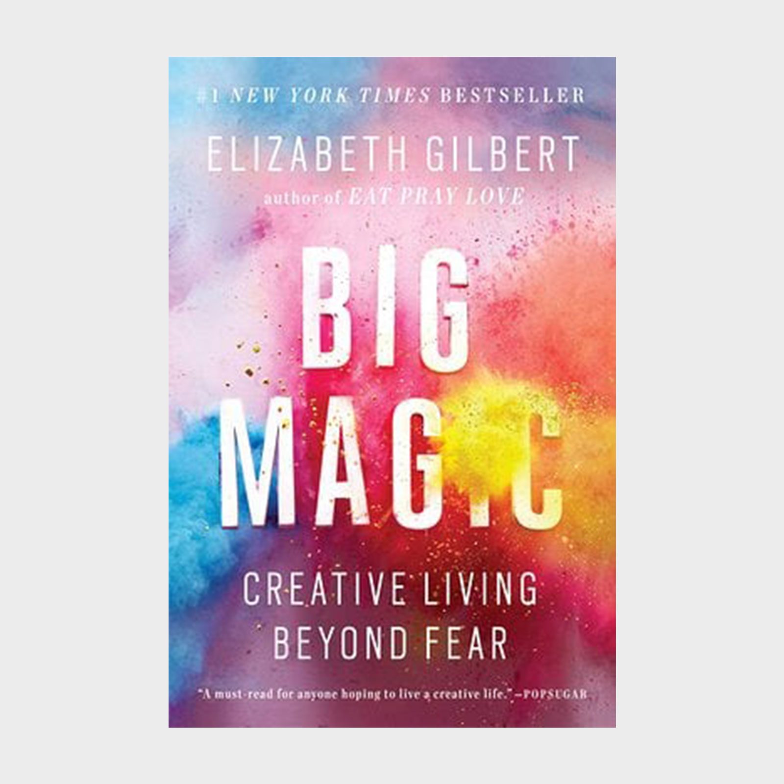 <p>From Elizabeth Gilbert, author of <em>Eat, Pray, Love,</em> is an empowering book that seeks to understand the nature of inspiration and creativity. Published in 2016, <a href="https://bookshop.org/p/books/big-magic-creative-living-beyond-fear-elizabeth-gilbert/588716?ean=9781594634727" rel="noopener"><em>Big Magic: Creative Living Without Fear</em></a> features unique insights from Gilbert about tackling the things we love most, facing fears, breaking unhealthy attitudes and embarking on a path toward creativity (at work and at home) with <a href="https://www.rd.com/article/non-negotiables/">non-negotiables</a> like mindfulness and passion.</p> <p class="listicle-page__cta-button-shop"><a class="shop-btn" href="https://bookshop.org/p/books/big-magic-creative-living-beyond-fear-elizabeth-gilbert/588716?ean=9781594634727">Shop Now</a></p>