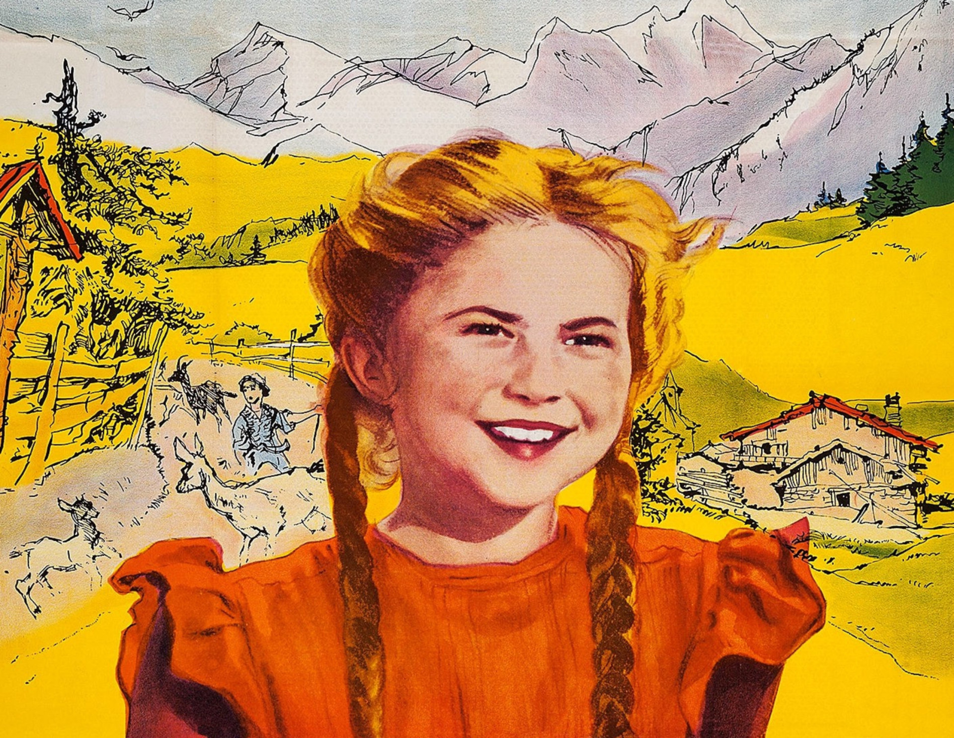 Revisitez l&amp;#39;histoire Heidi. Qui était la petite fille des Alpes