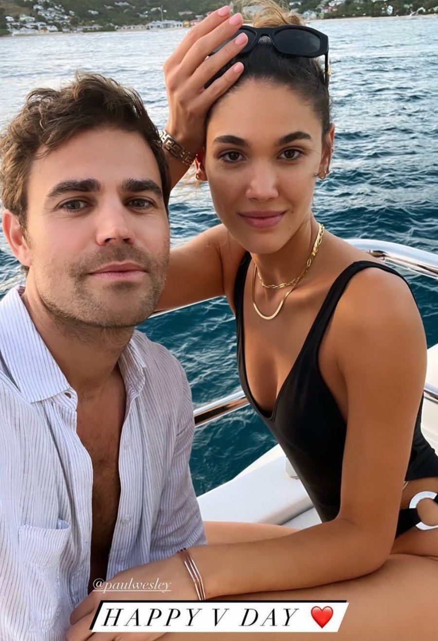 Paul Wesley and GF Natalie Kuckenburg Are All Love at the US Open