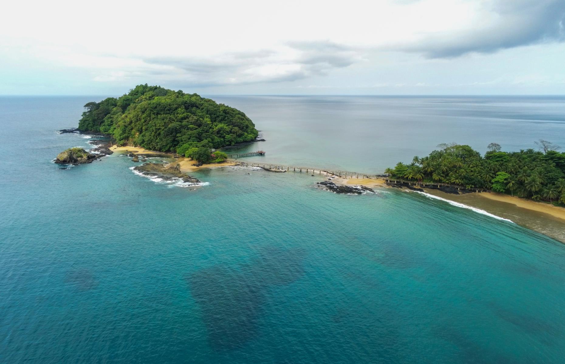 <p>The two-island nation of Sao Tomé and Principe is Africa’s second-smallest country and has visitor numbers matching its size: <a href="https://www.worlddata.info/africa/sao-tome-and-principe/tourism.php">just 33,400 in 2018</a>. Placed in the context of population size, that still leaves it in 138th place when it comes to global tourism figures. Part of the reason is the requirement for visas before traveling, though there are usually direct flights from Portugal, from which the country gained independence in 1975.</p>