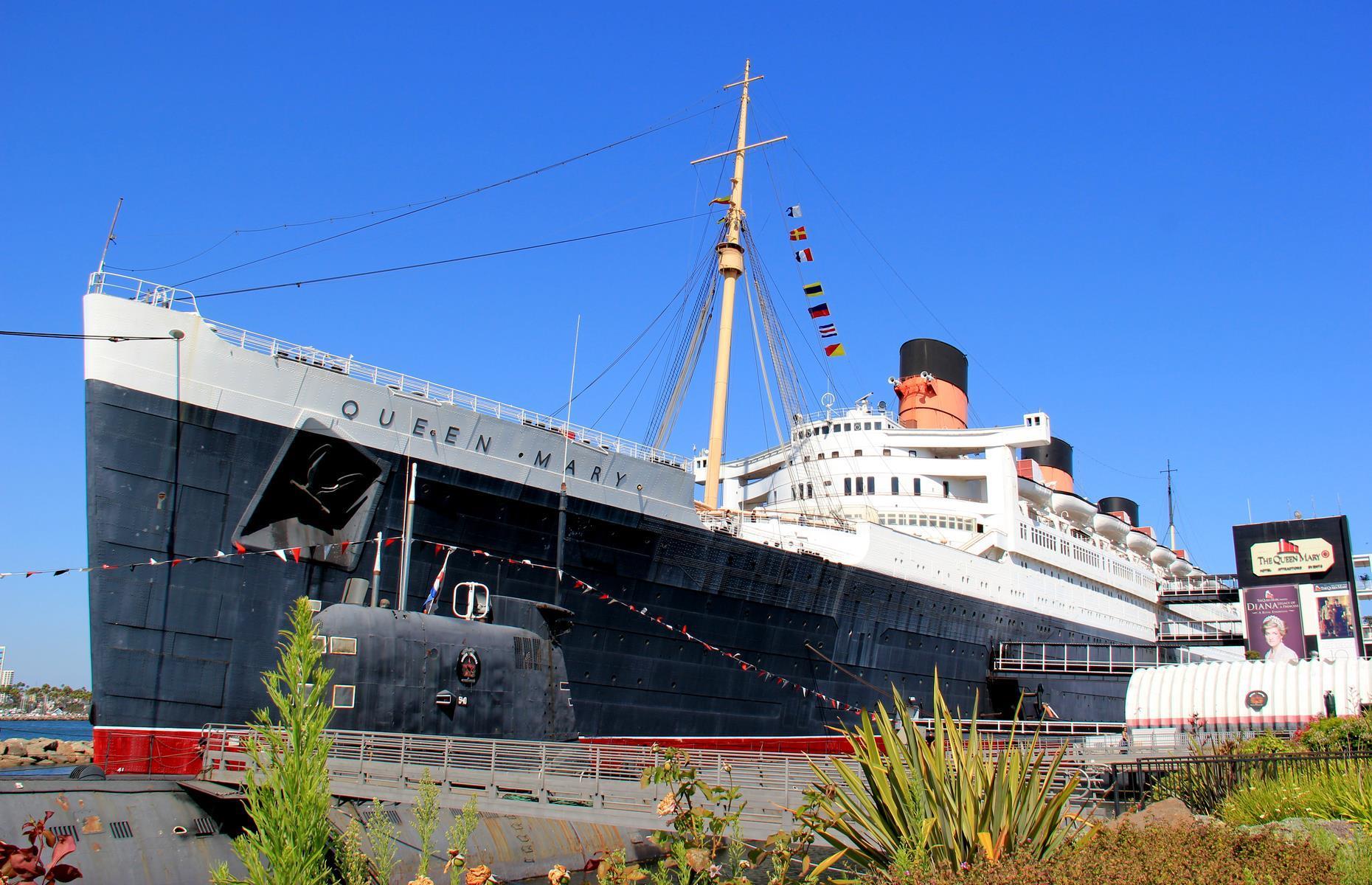 <p>Fancy a night on the world's most haunted ship? That's exactly what the <a href="https://www.queenmary.com/">RMS Queen Mary</a> is purported to be. She began life as a cruise ship, then entered service as a troopship, and is now a floating hotel. But, in the 1940s, a passenger supposedly died in State Room B340 and it's been the site of paranormal activity ever since. Visitors report seeing ghostly forms in the dark and even having their bedclothes ripped from them while they slept. Tarot cards and a Ouija board are offered to those who brave a night here.</p>