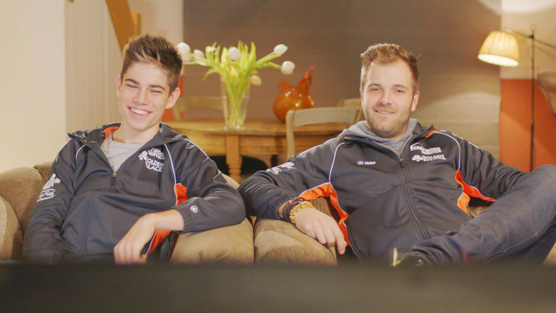 Wife Wout van Aert "he did it behind my back"